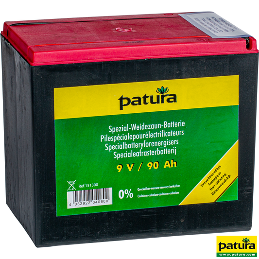 Spezial Weidezaun-Batterie 9 V / 90 Ah