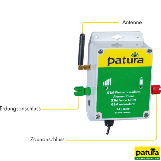 PATURA GSM-Weidezaun-Alarm