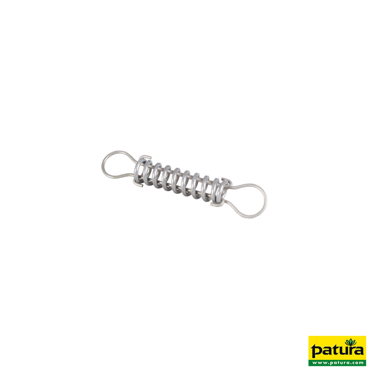 Stahlspannfeder Edelstahl, für Stahldraht d= 1,6 mm und d= 2,0 mm