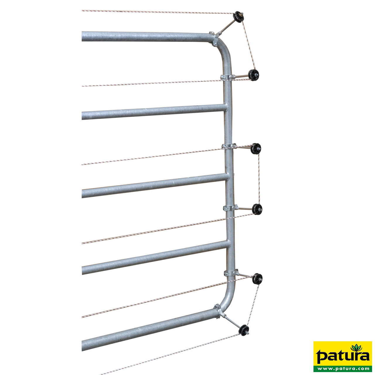 Abstands-Isolator-Torset Herdenschutz für verstellbare Profi-Weidezauntore