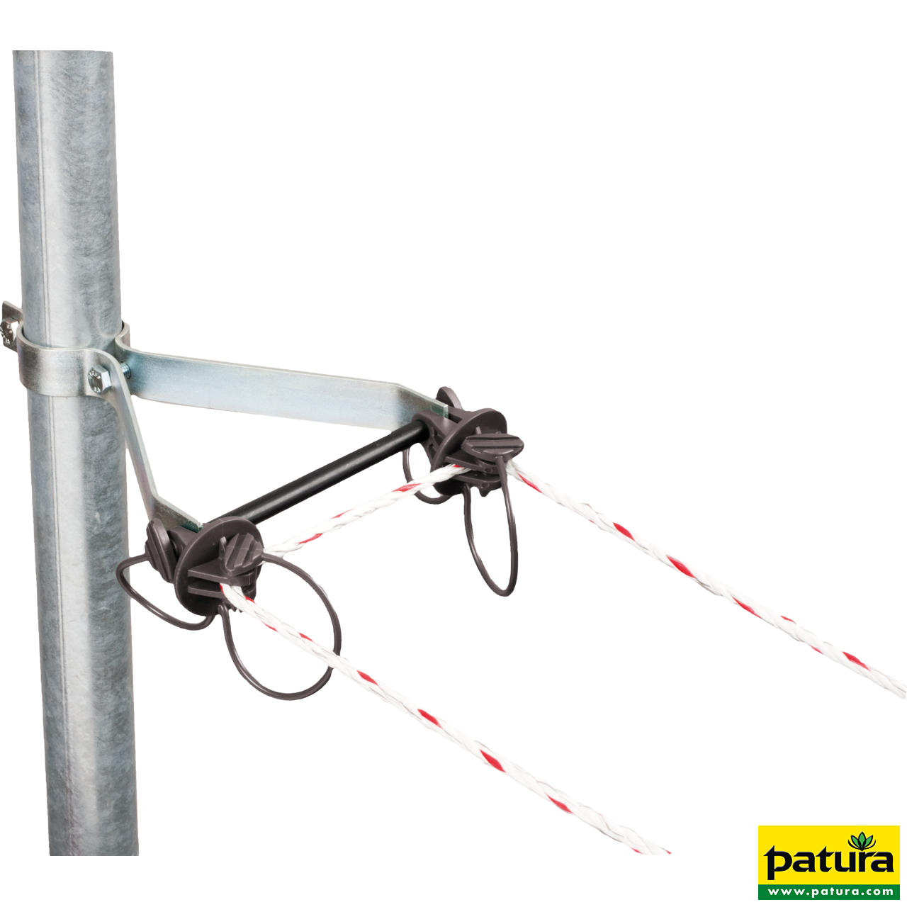 Abstands-Isolator-Torset, zur Elekrifizierung von fixen Weidezauntoren