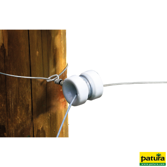 Porzellan Eckisolator, Rollenisolator für hohe Zugkräfte (3 Stück / Pack)