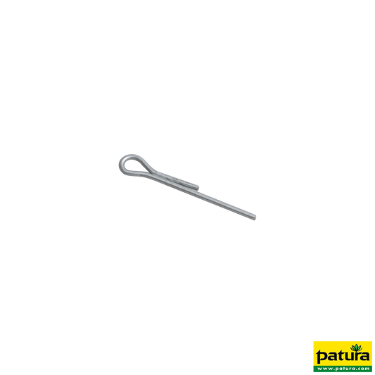 Befestigungs-Clips kurz, für PATURA Hartholz- und Kreuzprofilpfähle