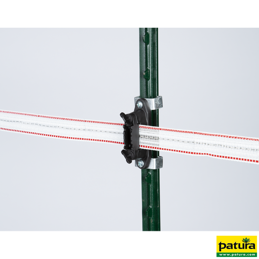 Breitband-Klemmisolator für T-Pfosten (4 Stück / Pack)