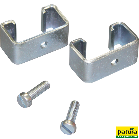 Montageset T-Pfosten, für Isolatoren, mit metrischen Gewinde (2 Stück / Pack)