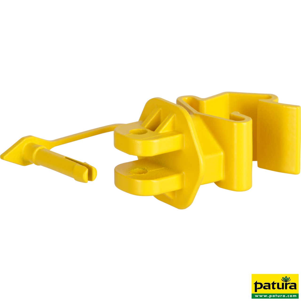 Standard-Isolator mit Stift, gelb, für T-Pfosten (25 Stück / Pack)