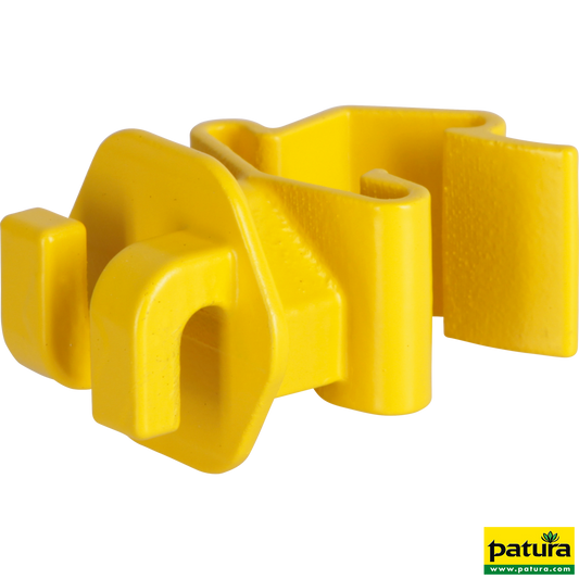 Standard-Isolator für T-Pfosten, gelb (25 Stück / Pack)