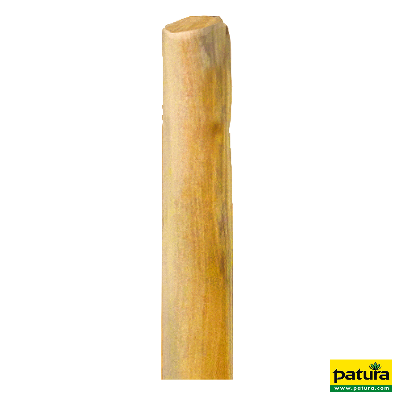 Robinienpfahl, Natur, 2000 mm, d=6-8 cm gespalten, geschliffen, gefast,