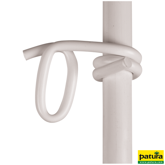 Kunststofföse weiß, f. Bänder bis 40 mm Pfähle mit d= 19 mm  (25 Stück / Pack)