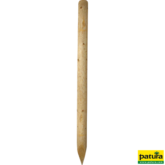 Holzpfosten, 1,75 m, imprägniert, gespitzt, d= 10 cm