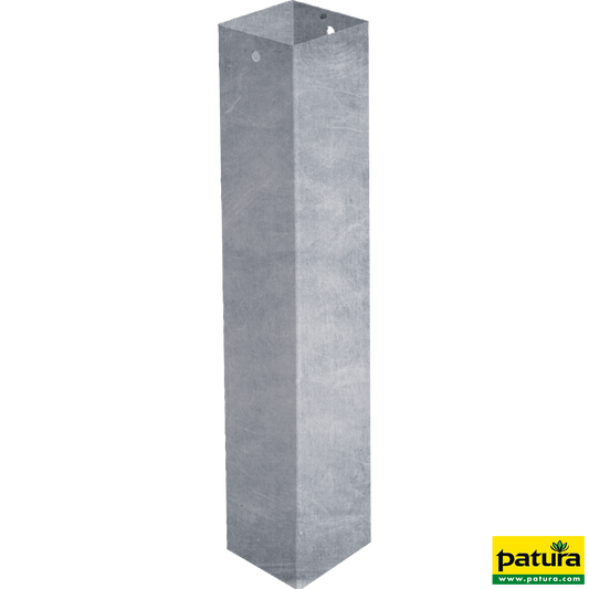 Einbauhülse für Quadrat 90 mm Edelstahl