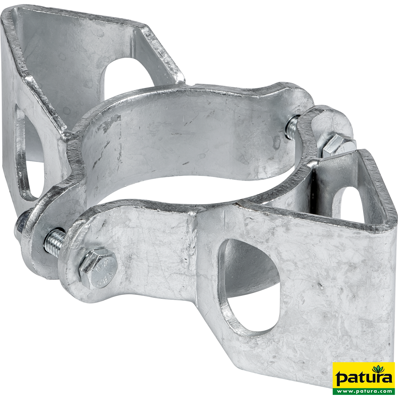 Schelle d=102 mm, mit 2 Riegelhalter RS parallel