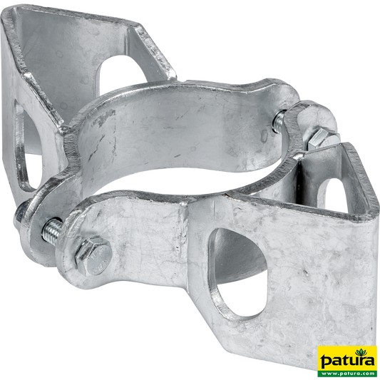 Schelle d=102 mm, mit 2 Riegelhalter RS parallel