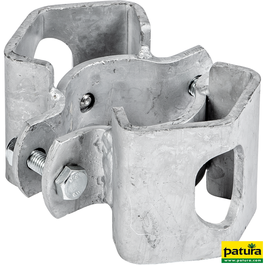 Schelle d= 76 mm, 2 Riegelhalter RS