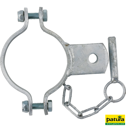 Schelle d=102 mm, 1 Halter, mittig, vz
