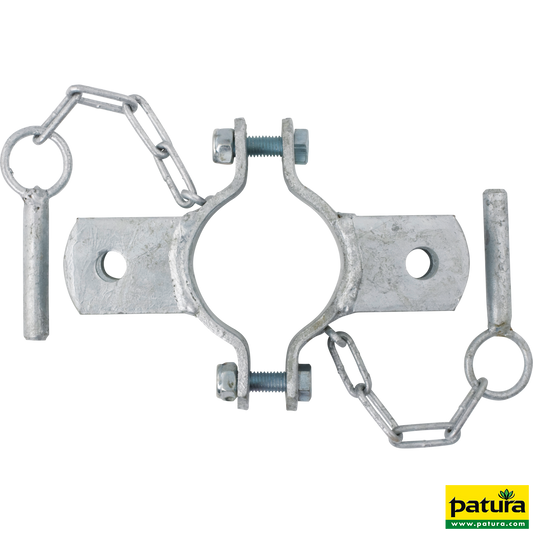 Schelle d= 76 mm, 2 Halter, vz