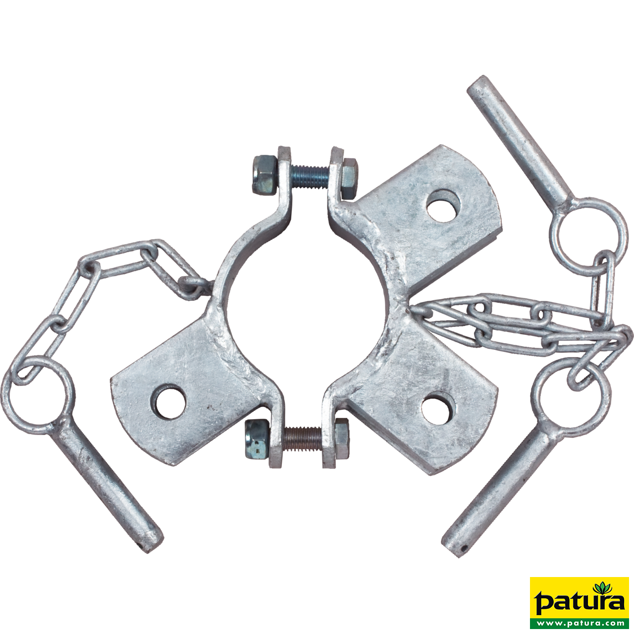 Schelle d=76 mm, 3 Halter, vz