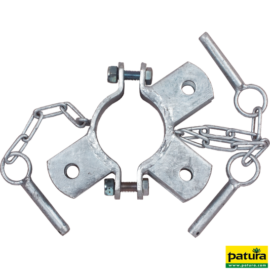 Schelle d=76 mm, 3 Halter, vz