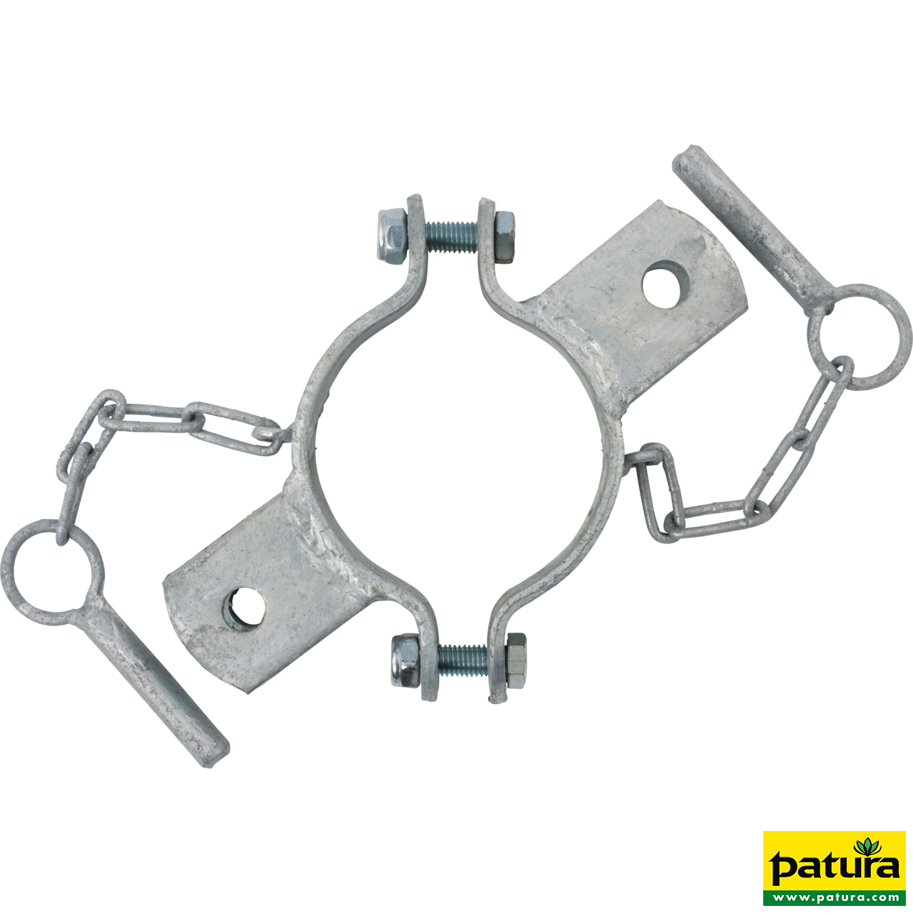 Schelle d=102 mm, 2 Halter, vz