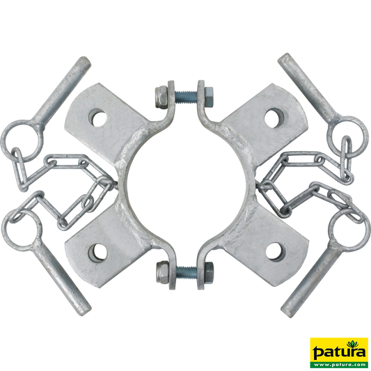 Schelle d=102 mm, 4 Halter, vz