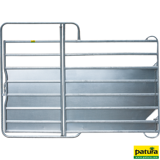 Panel-8 Plus mit Tor 3,00 m mit Blechverkleidung