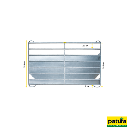 Panel-8 Plus 3,00 m mit Blechverkleidung