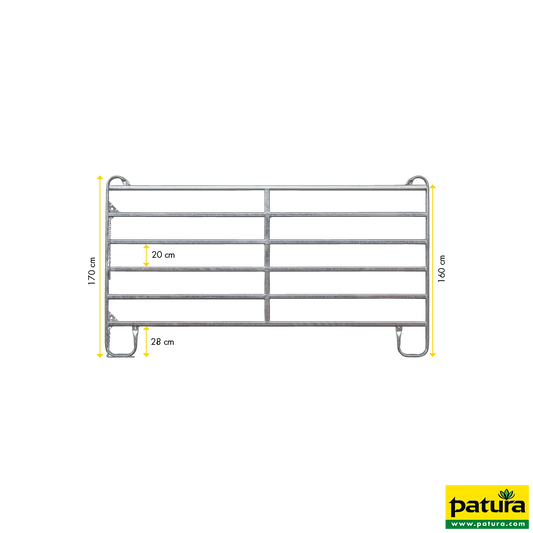 Panel Compact 3,60 m Breite 3,60 m, Höhe 1,70 m, vz