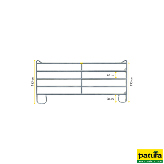 Panel-5 2,40 m Breite 2,40 m, Höhe 1,45 m