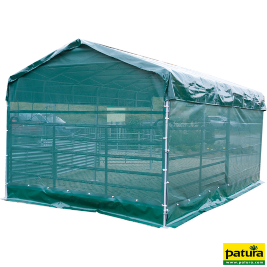 Windschutznetz für Panel-Dach 3 x 3,6 m Seitenteil L = 3 m