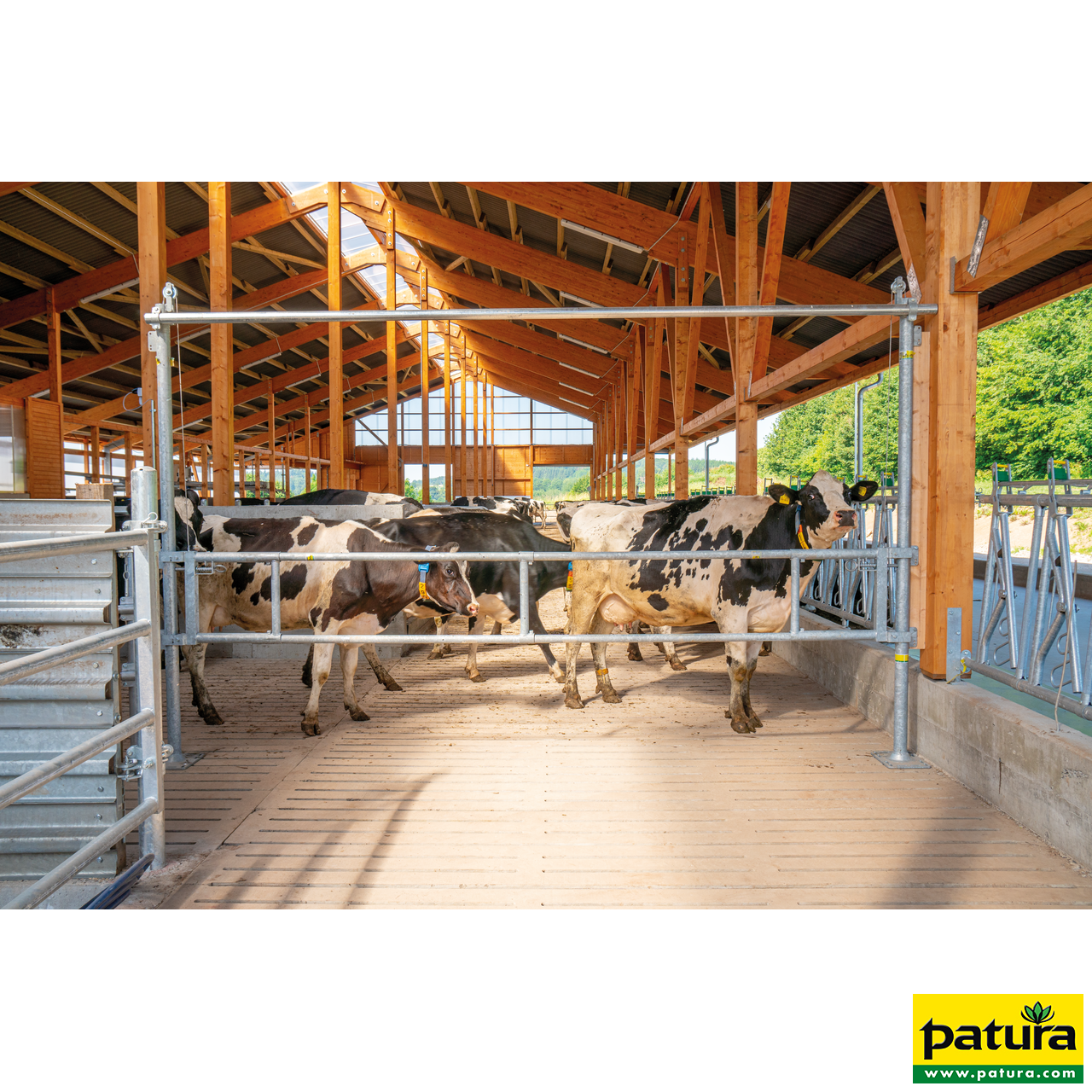 Hubtor für Treibgänge, inkl. Pfosten