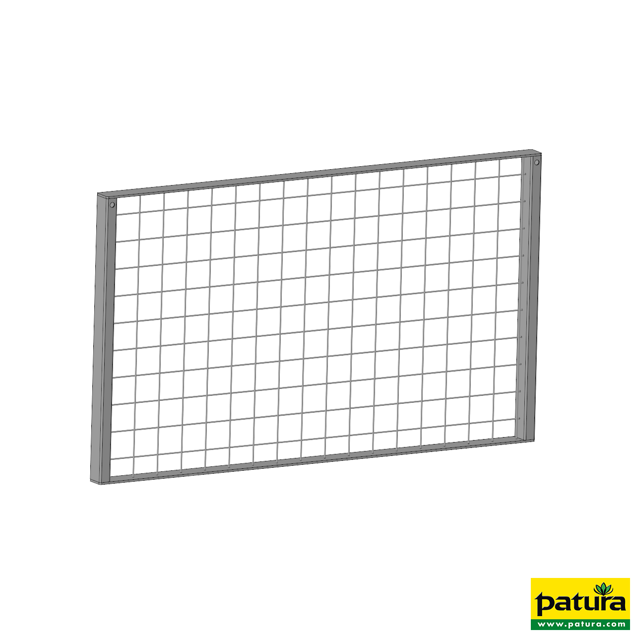 Rückwand Gitter oben, Höhe 70 cm