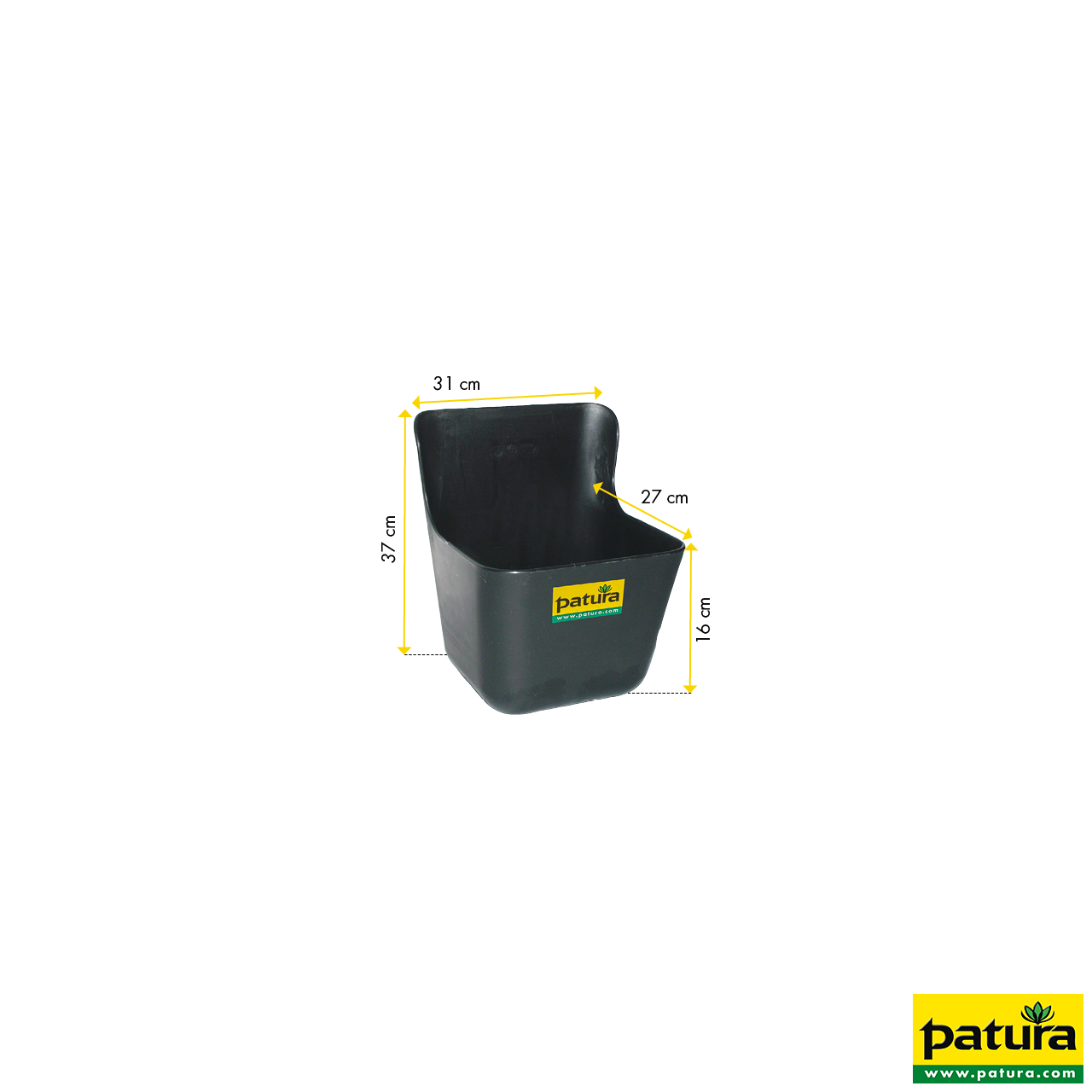 Kunststoff-Trog, 11,5 l