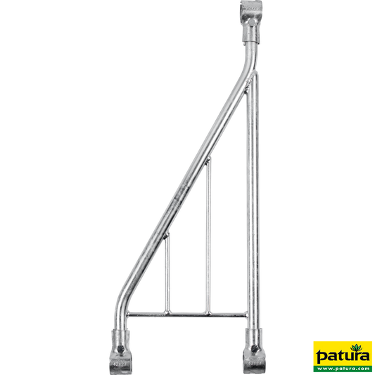 Anfangs- und Endstück Kälber-Schrägfressgitter modular