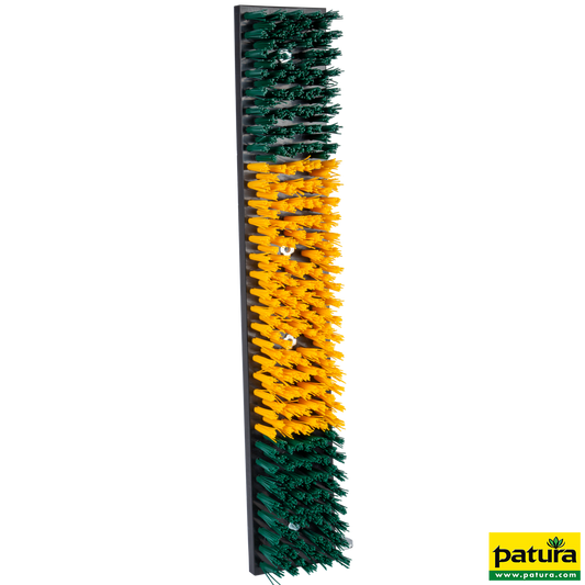 Bürste (1 Stück) 90 x 15 cm, zu Bullenbürste mit Schutzkorb, gefedert