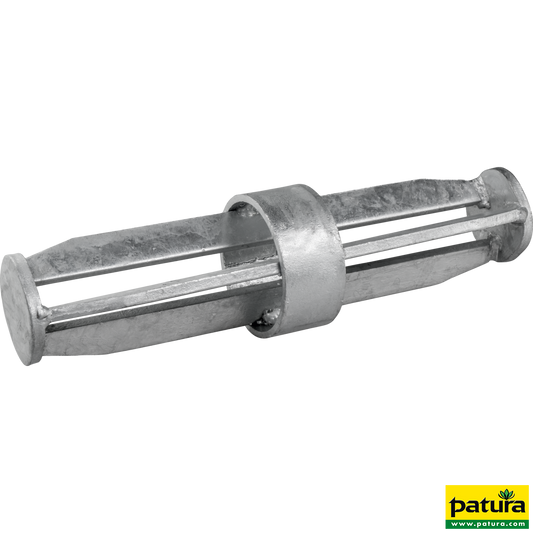 Rohrkupplung innen für Rohr 89 mm 3", l= 34 cm außen d= 80 mm