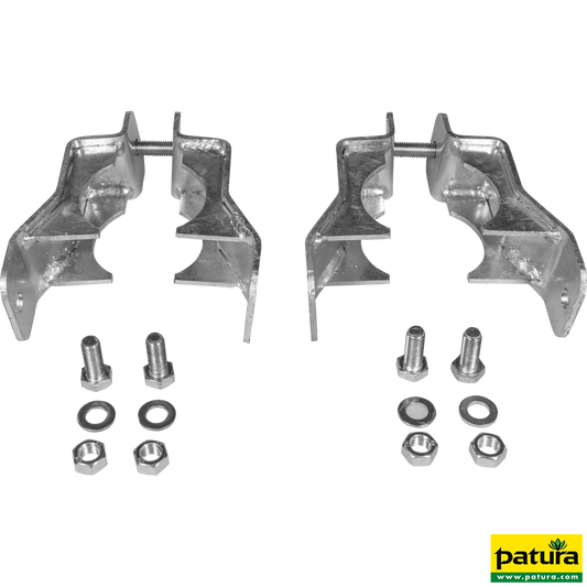 Halter für Schwingbürste MINI für Rundpfosten d= 76 mm
