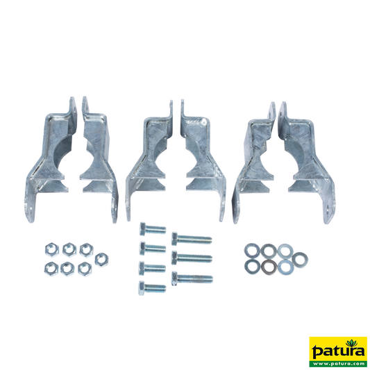 Halter für Schwingbürste MIDI und MAXI für Rundpfosten d= 102 mm
