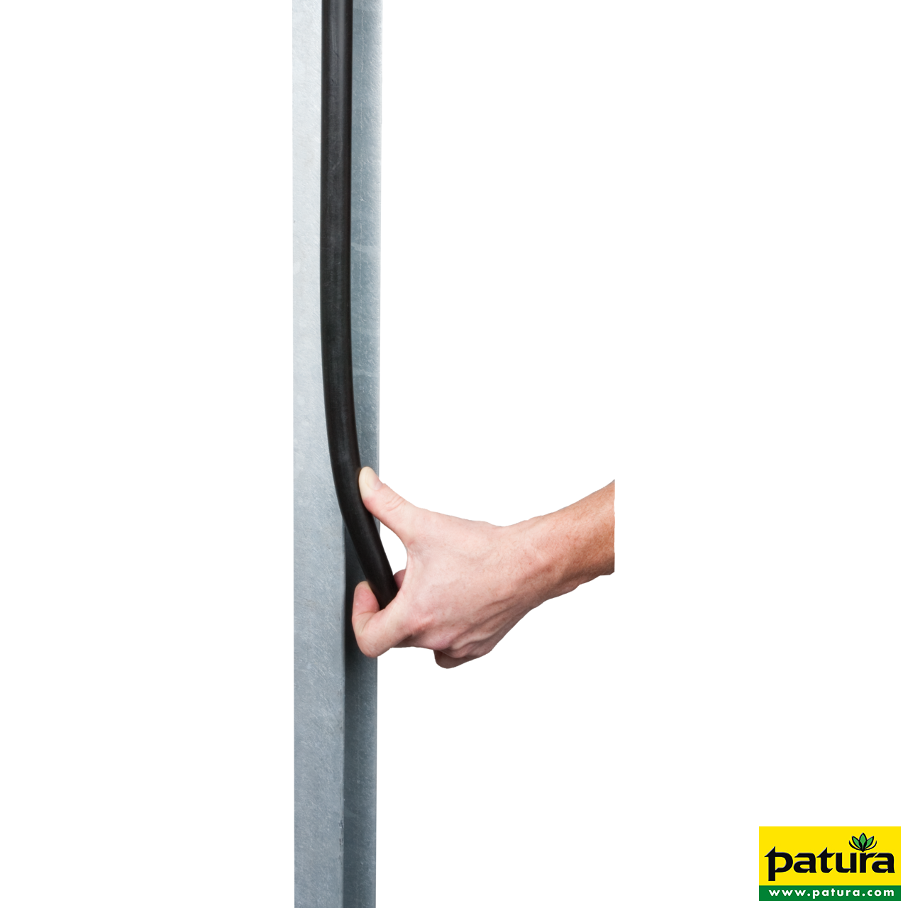 PVC-Schutzprofil für Metallpfosten Länge 50 cm