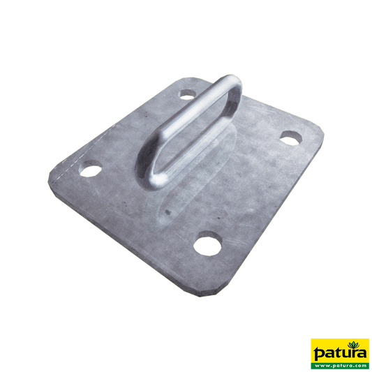 Halter für Nacken- und Nasengurt Boden/Wand und Pfosten 60x60 mm