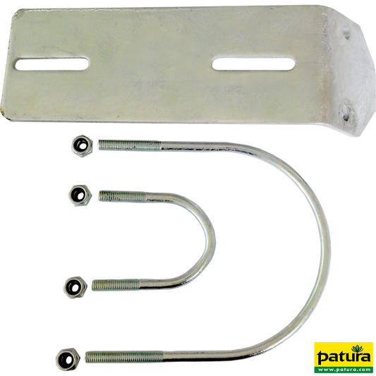 Halter für Bugrolle an Rohr 60 mm