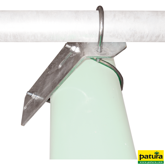 Halter für Bugrolle an Rohr 60 mm