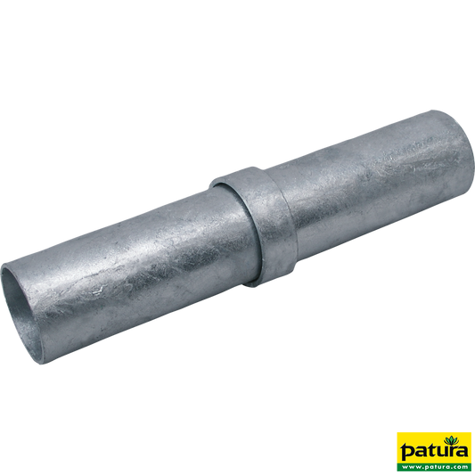 Rohrkupplung innen für Rohr 42 mm 1 1/4", l= 26 cm, außen d= 34 mm