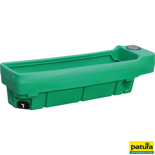 Weidetränke, eckig, 200 Liter 1600x460x440mm, ohne Schwimmerventil