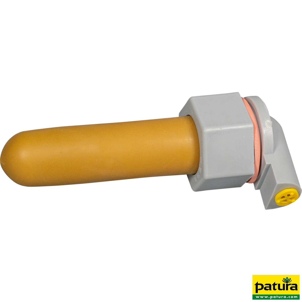Sauger, weich (beige) mit Kugelventil für Nuckel-Tränkeeimer und