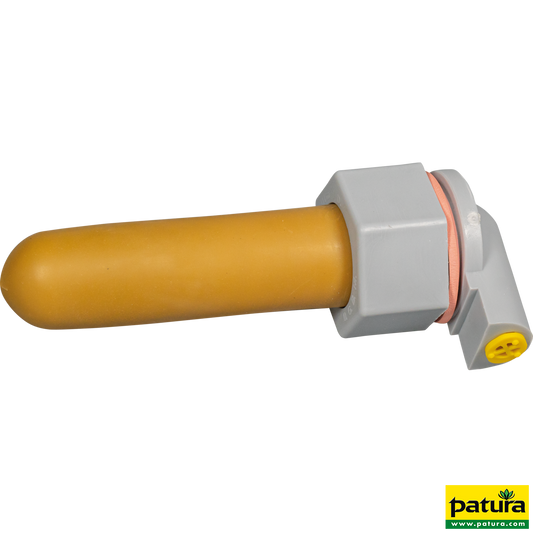 Sauger, weich (beige) mit Kugelventil für Nuckel-Tränkeeimer und