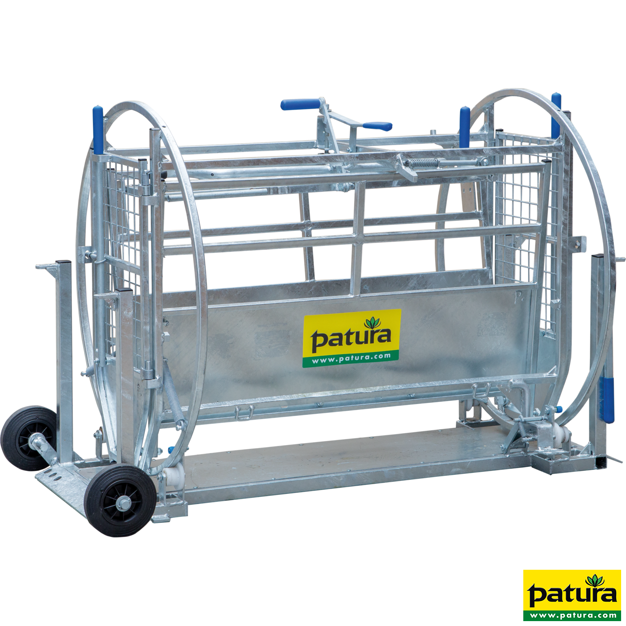 Wendebox für Schafe verzinkt, inkl. Fahrwerk