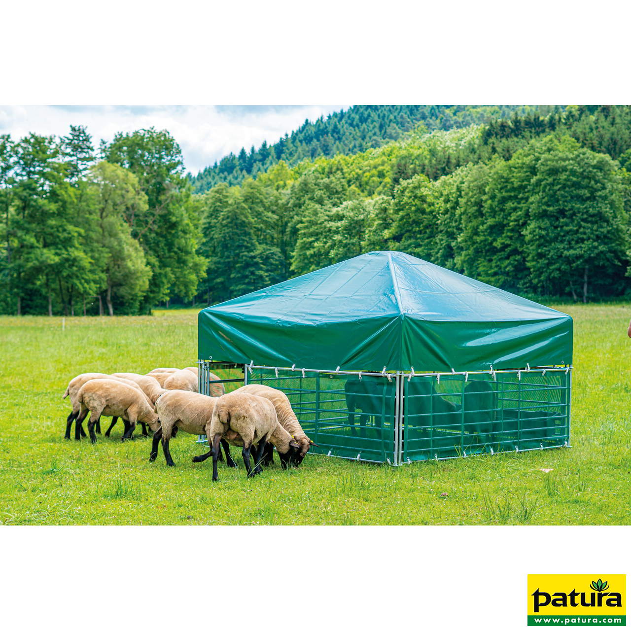 Windschutznetze für Steckfix-Horden XL für Steckfix-Dach 2,75 x 2,75 m,