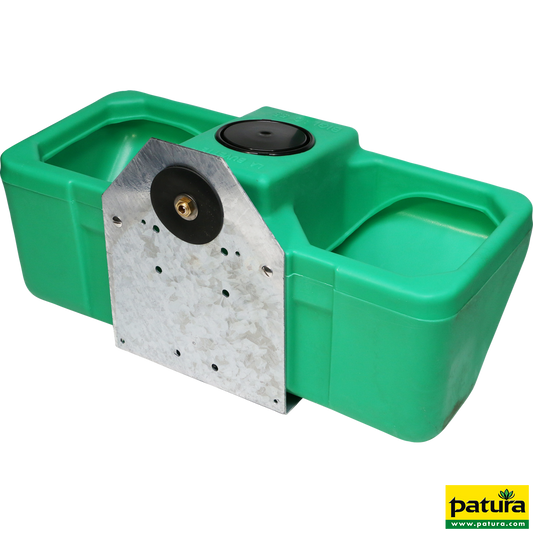 Anbau-Doppeltränke Mod. Biglac 55 T Inhalt 55 l, Niederdruck-Schwimmerventil
