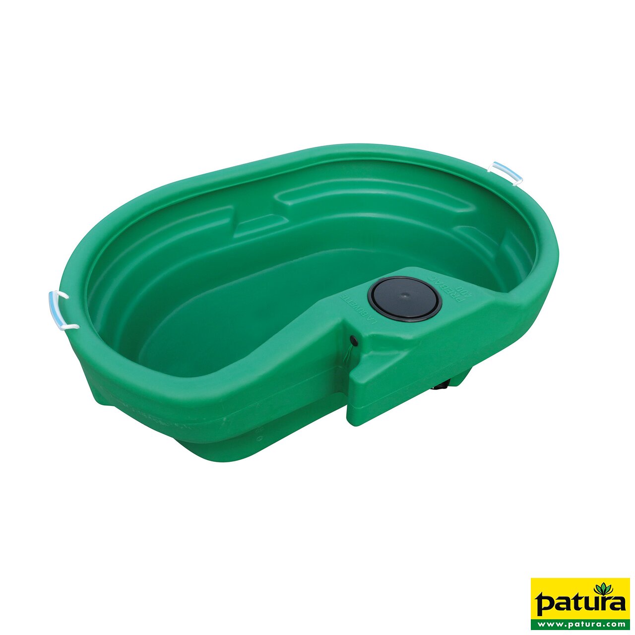 Weidetränke, oval, 400 Liter, ohne Schwimmerventil, 40 cm hoch