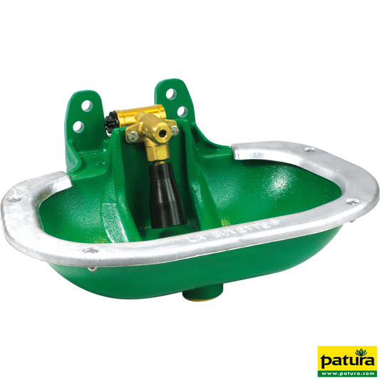 Rohrventil-Becken Mod. F60, Polycoat, Messingventil 3/4"
